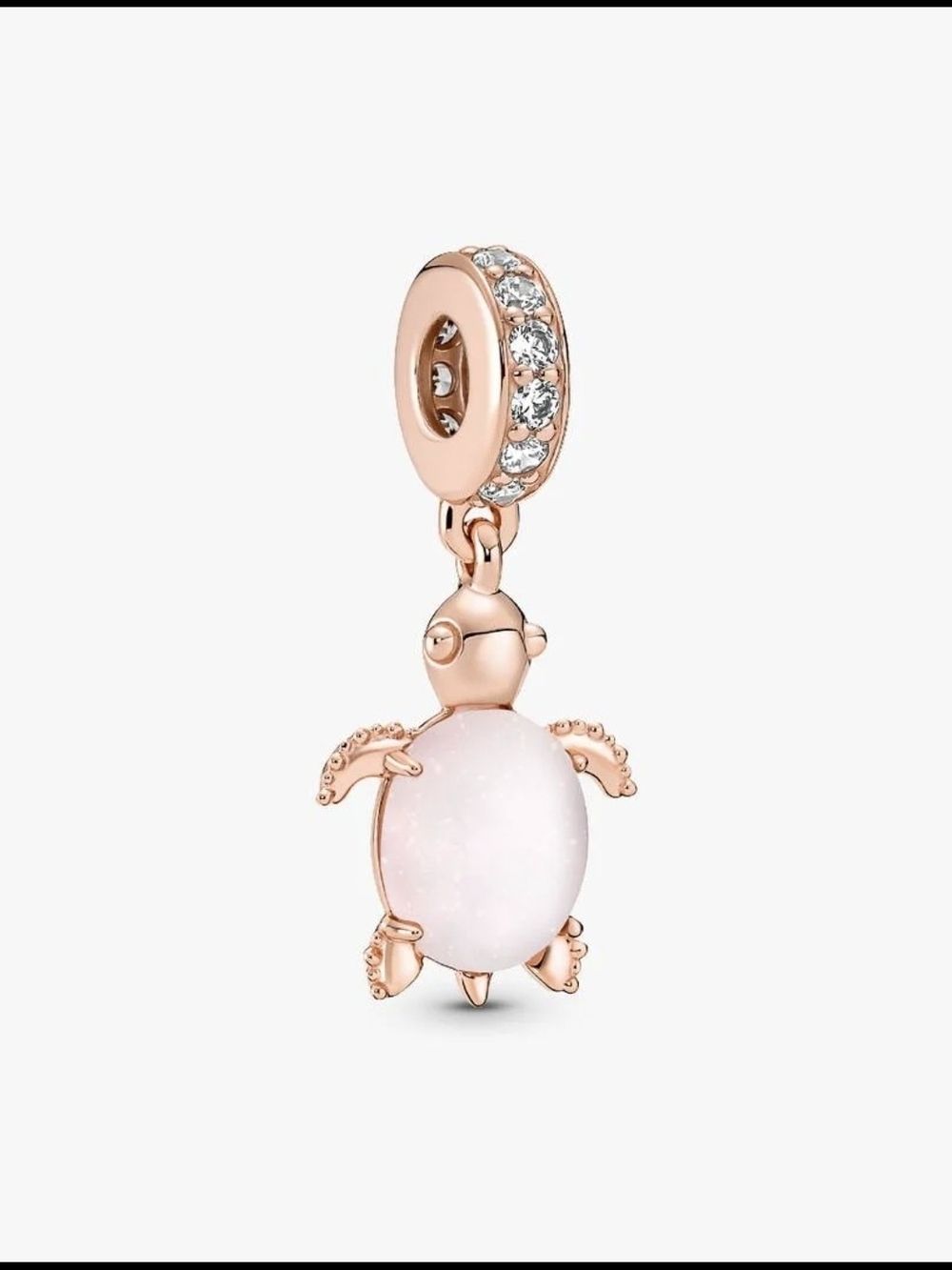 Pandora Murano Glass Pink Sea Turtle Dangle Charm 788939C0114k